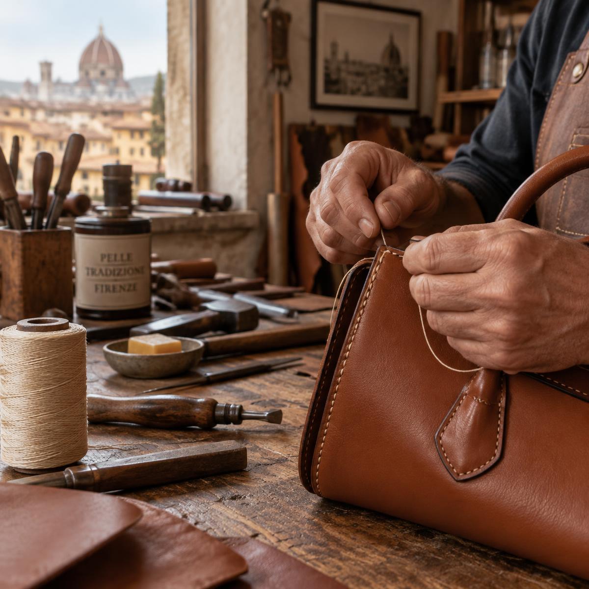 Finished by hand, checked by eye